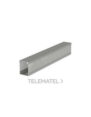 CANAL PARA CABLEADO 77 PVC-M1 80x60 GRIS