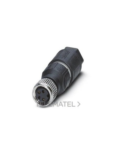 CONECTOR ENCHUFABLE SACC-M8FS-4QO-0,25-M