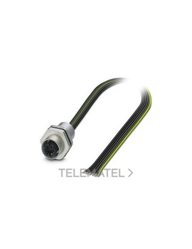 CTR.ENCHBL.SACC-E-M12FSM-5PE-M16XL/0,2