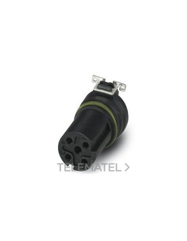 CONECTOR ENCHBL.SACC-CIP-M12FSD-4P SMD T
