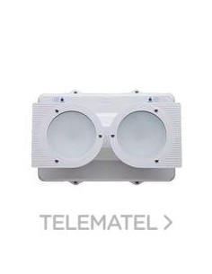 DOPPLO 1750lm/3h/IP65 Autotest Gris