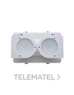 DOPPLO 1950lm/2h/IP65 Autotest Gris