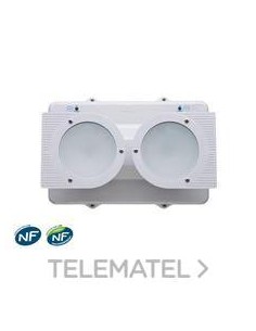 DOPPLO 2500lm/1h/IP65 Sati Gris