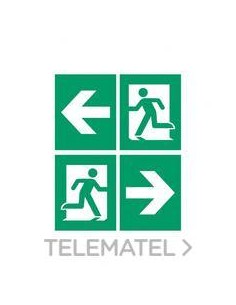 ROTULO ADHESIVO CORRER/FLECHA