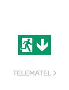 ROTULO CORRER ABAJO PUERTA