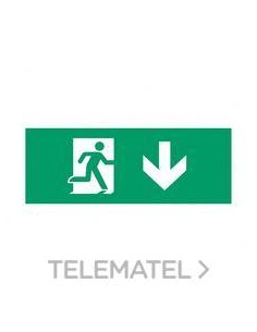 ROTULO CORRER ABAJO PUERTA