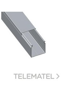 CANAL 07 PVC-M1 U23X 80x80 GRIS