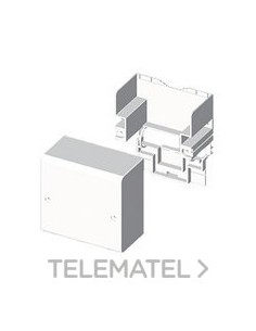 CAJA CONEXIÓN PVC 78 U24X BLANCO NIEVE