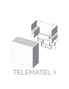CAJA CONEXIÓN PVC 78 U24X BLANCO NIEVE
