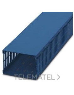 CANALETA CABLEADO CD-HF 120X80 BU