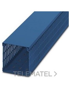 CANALETA CABLEADO CD-HF 100X100 BU