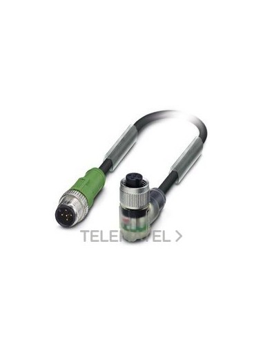 CBL.P/SOR.ACT.SAC-5P M12MS/2,0-PUR/FR3L