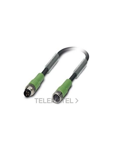 CBL.P/SOR.ACT.SAC-4P M 8MS/1,0-PVC/M 8FS