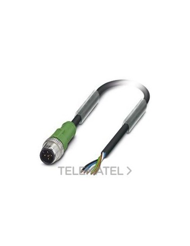 CABLE SAC-5P-M12MS/0,2-PUR