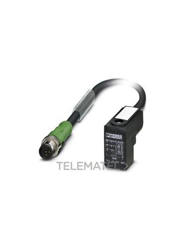 CABLE SAC-3P-M12MS/0,6-PUR/C-1L-Z