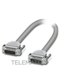 CABLE REDONDO D15SUB/B/B/HF/S/1,0M