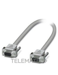 CABLE REDONDO D 9SUB/B/B/HF/S/1,0M