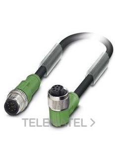 CBL.SOR./ACTUADORES SAC-8P M12MS/0