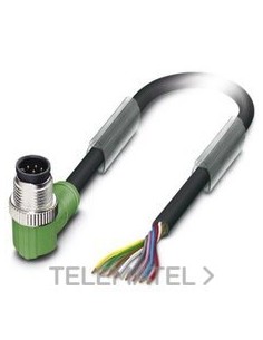 CBL.SOR./ACTUADORES SAC-8P M12MR/1,5-PVC