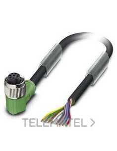 CBL.SOR./ACTUADORES SAC-8P 3,0-PVC/M12FR