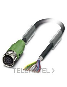 CBL.SOR./ACTUADORES SAC-8P-25,0-285/FS