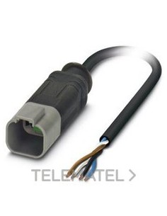 CBL.SOR./ACTUADORES SAC-4P DTMS/5,0-PUR