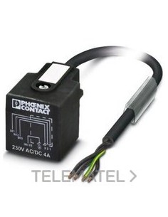 CBL.SOR./ACTUADORES SAC-4P-3,0-PUR/AD