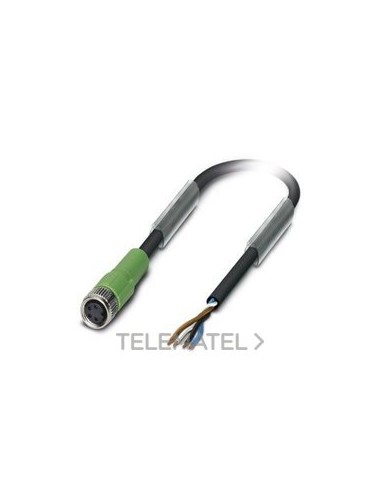 CBL.SOR./ACTUADORES SAC-4P 1,5-PVC/MACHO