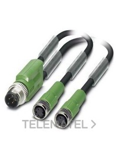 CBL.SOR./ACTUADORES SAC-3P-M12Y/6,4/5