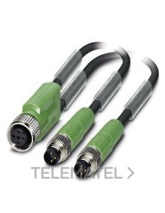 CBL.SOR./ACTUADORES SAC-3P-M12FY/2X0