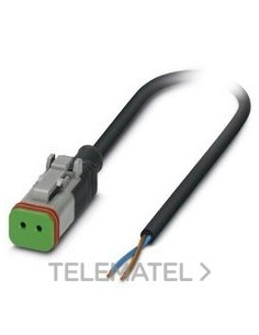 CBL.SOR./ACTUADORES SAC-2P-15,0-PUR/DTFS