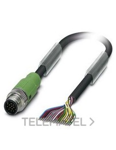 CBL.SOR./ACTUADORES SAC-17P-MS/20,0-PVC