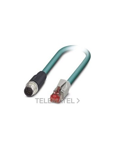 CABLE ETH.VS-M12MS-IP20-94B-LI/3,0 RED
