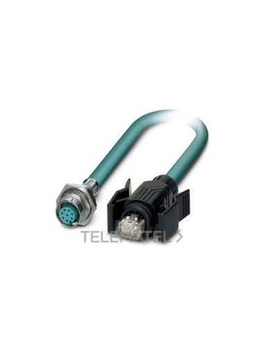 CABLE ETH.VS-M12FSBP-IP67/B-94C-LI/2