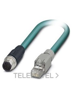 CABLE DE RED VS-M12MS-IP20-LI-93P/5,0