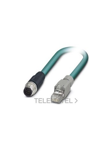 CABLE DE RED VS-M12MS-IP20-LI-93P/5,0