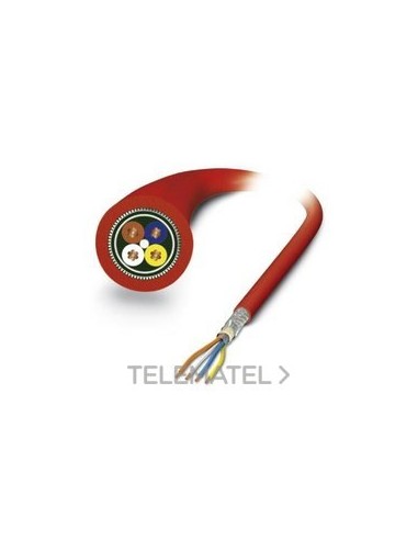 CABLE DE RED NBC-100,0-93K ROJO RAL 3020