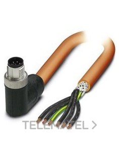 CABLE POT.SAC-6P-M12MRM/3,0-PVC PE SH
