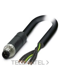 CABLE POT.SAC-5P-M12MSK/15,0-PUR PE