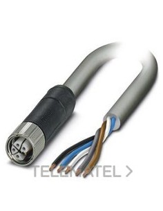 CABLE POT.SAC-5P-10,0-280/M12FSL FE PUR