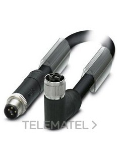 CABLE POT.SAC-4P-M12MST/1,0-PUR/M12FRT