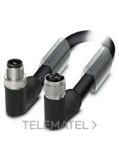 CABLE POT.SAC-4P-M12MRT/0,5-PUR/M12FRT