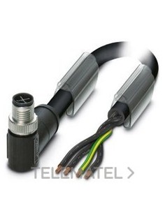 CABLE POT.SAC-4P-M12MRS/3,0-PUR PE