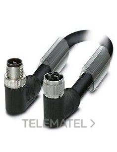 CABLE POT.SAC-4P-M12MRT/0,4-PUR/M12FRT