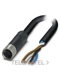 CABLE DE POTENCIA SAC-4P-3,0-PVC/M12FSL