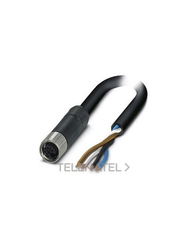 CABLE DE POTENCIA SAC-4P-3,0-PVC/M12FSL