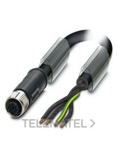 CABLE POT.SAC-4P-20,0-PUR/M12FSS PE