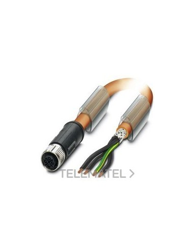 CABLE POT.SAC-4P-15,0-PUR/M12FSS PE SH