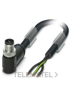 CABLE POT.SAC-3P-M12MRS/5,0-PUR PE