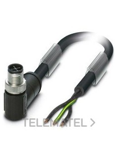 CABLE POT.SAC-3P-M12MRS/1,0-PUR PE